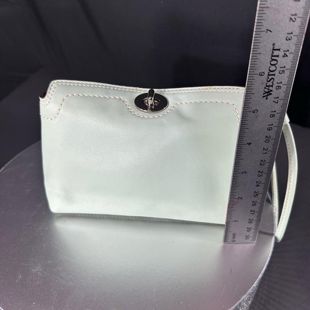 Elegant Mint Green Women's Bag pre owned Exellent condition - Picture 6 of 9